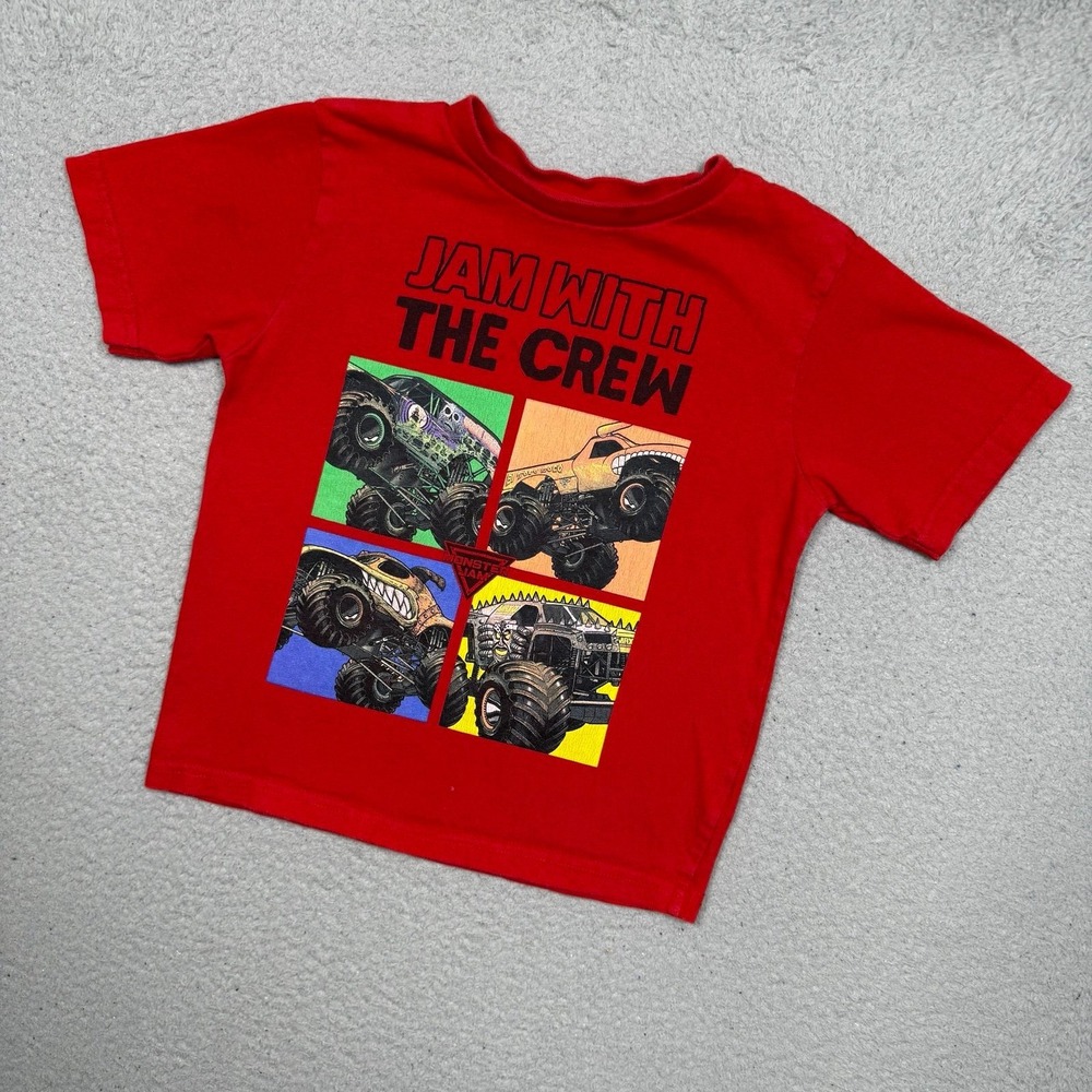 Kids Monster Jam‎ Monster Trucks T-shirt
